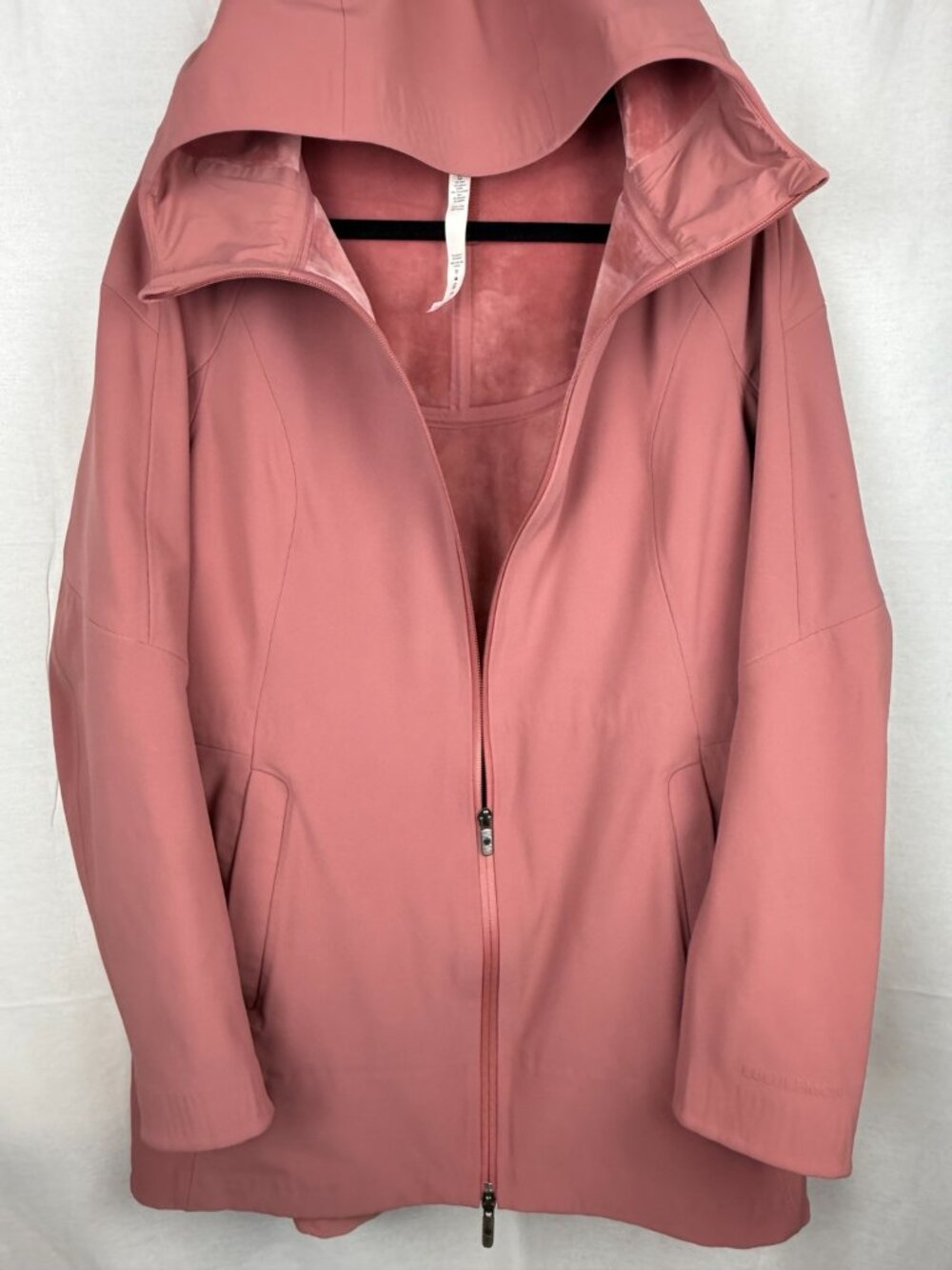 lululemon RepelShell Rain Jacket Pink Size 12 - Picture 9 of 10